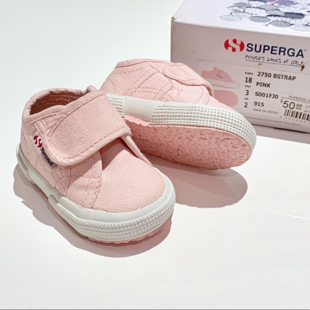 Superga Velcro Baby Shoes 3BB